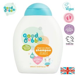 Good Bubble Wegański organiczny szampon dla Noworodka i Niemowlaka Cloudberry 250 ml