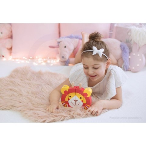 Kreatywne Drewniane Klocki Przestrzenne 3d Classic World LEW