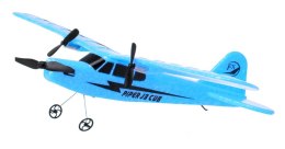 Piper J-3 CUB 2.4GHz RTF (rozpiętość 34cm) - niebieski
