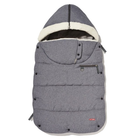 Skip Hop - Śpiworek 3 sezony Heather Grey, 0-12 m-cy