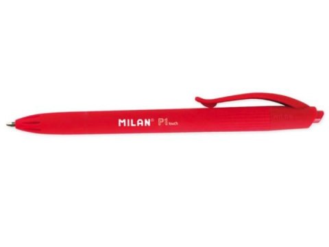 Długopis P1 Rubber Touch czerwony p25 MILAN cena za 1szt