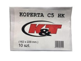 Koperta C5 HK biała /10 folia