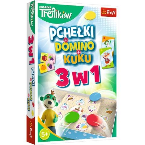 Pchełki / Domino / Kuku gra 3w1 Trefliki 01921 Trefl p12