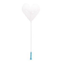 Balon LED świecący na powietrze/hel serce PL