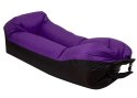 Lazy BAG SOFA łóżko dmuchane leżak 3 gen fioletowa