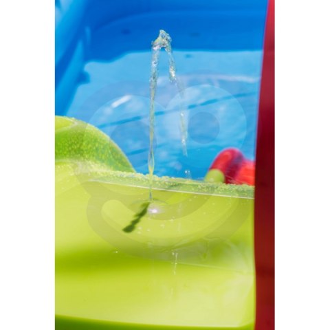 WOOPIE Duża Zjeżdżalnia Sunny 180 cm z Natryskiem Wodnym Ślizg Wodny