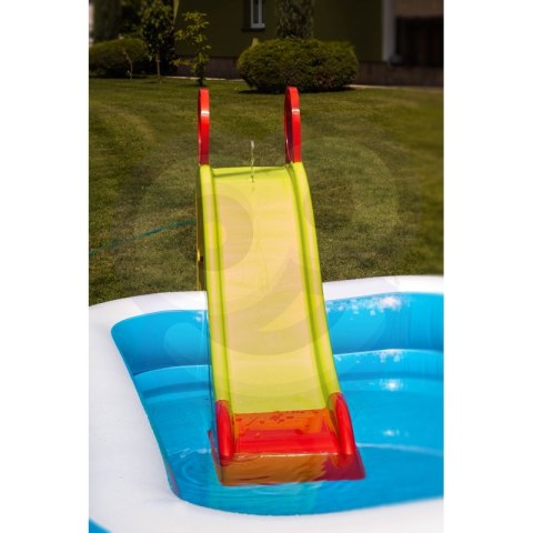 WOOPIE Duża Zjeżdżalnia Sunny 180 cm z Natryskiem Wodnym Ślizg Wodny