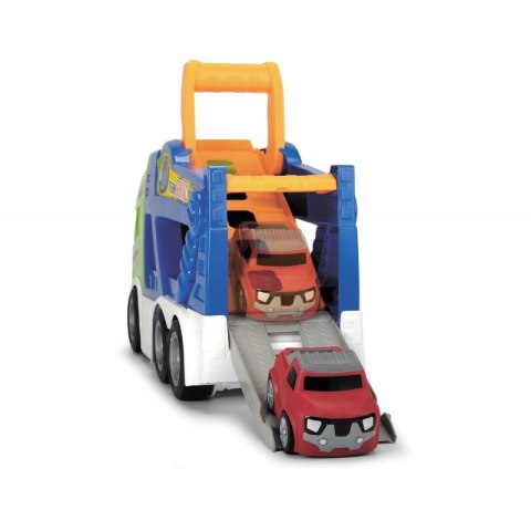 DICKIE Happy Samochód Laweta Scania 42 cm + 2 Auta