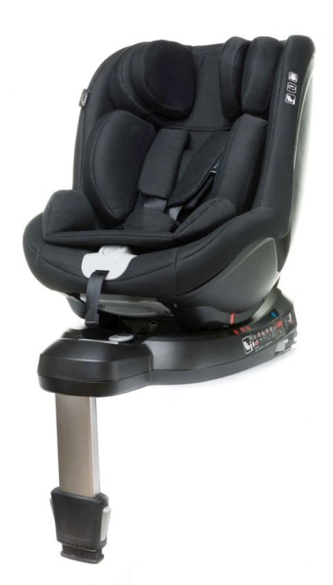 NANO-FIX 4Baby Fotelik samochodowy 360° 0-18 kg I-size - BLACK