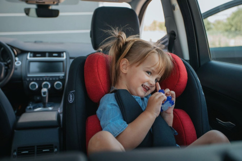 NANO-FIX 4Baby Fotelik samochodowy 360° 0-18 kg I-size - BLACK