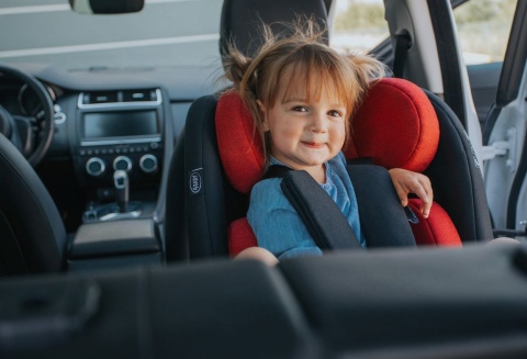 NANO-FIX 4Baby Fotelik samochodowy 360° 0-18 kg I-size - GRAPHITE