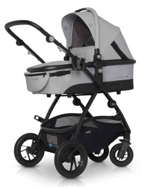 OPTIMO 3w1 EasyGO do 22 KG wózek głęboko-spacerowy z fotelikiem Starter 0m+ - Pearl