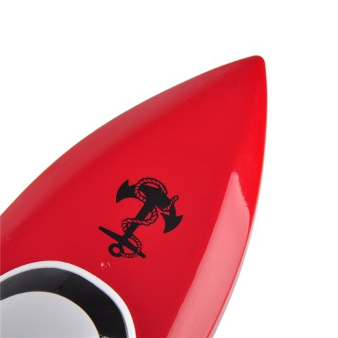 Łódź zdalnie sterowana na pilota RC 4CH mini CP802 czerwona