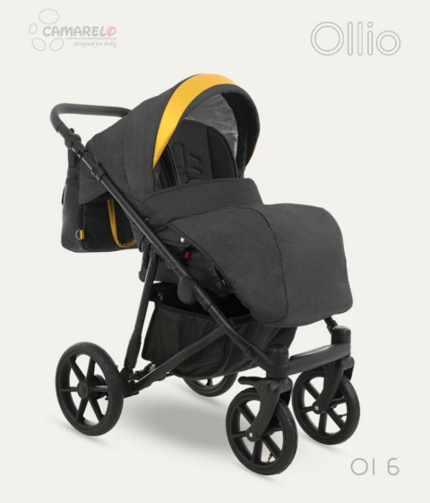OLLIO Camarelo 3w1 wózek wielofunkcyjny z fotelikiem KITE 0-13kg Polski Produkt kolor - ol-6