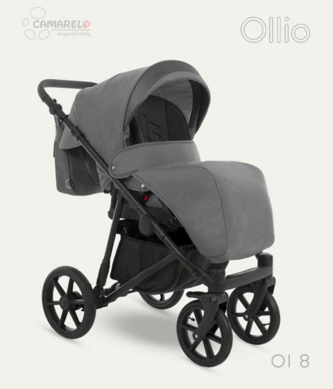 OLLIO Camarelo 3w1 wózek wielofunkcyjny z fotelikiem KITE 0-13kg Polski Produkt kolor - ol-8