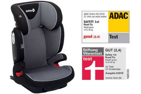 Road Fix Fotelik samochodowy Isofix 15-36 kg Safety 1st - FULL BLACK