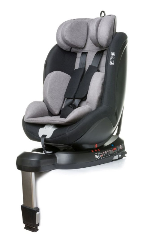 NANO-FIX 4Baby Fotelik samochodowy 360° 0-18 kg I-size - BLACK