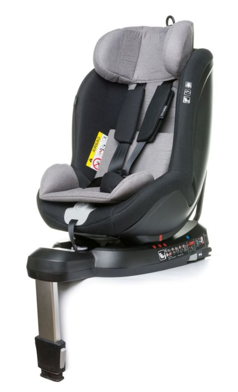 NANO-FIX 4Baby Fotelik samochodowy 360° 0-18 kg I-size - BLACK