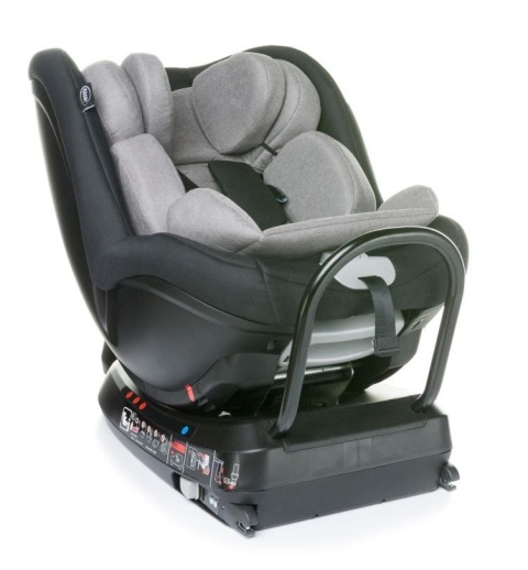 NANO-FIX 4Baby Fotelik samochodowy 360° 0-18 kg I-size - GREY