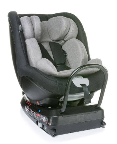 NANO-FIX 4Baby Fotelik samochodowy 360° 0-18 kg I-size - GREY