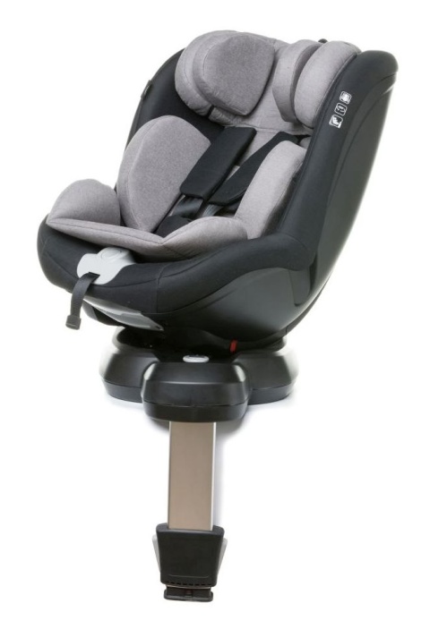 NANO-FIX 4Baby Fotelik samochodowy 360° 0-18 kg I-size - RED