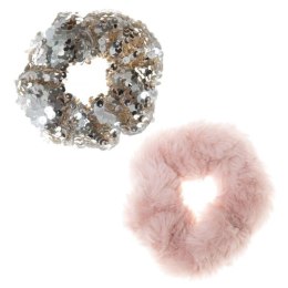 Rockahula Kids - 2 gumki do włosów Shimmer Sequin Scrunchie