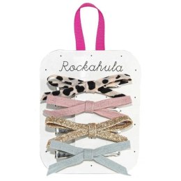 Rockahula Kids - 4 spinki do włosów Lily Leopard