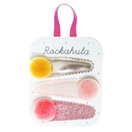 Rockahula Kids - 3 spinki do włosów Pandora Pom Pom Florance