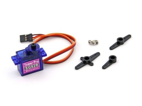 Serwomechanizm Serwo TowerPro SG92R Carbon 9g 2,5kg/cm