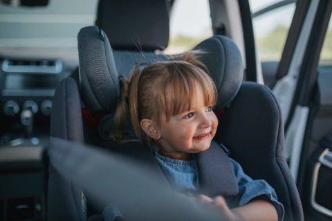 Space-fix fotelik isofix 4baby top tether 0-36kg Siedzisko 360 stopni - RED