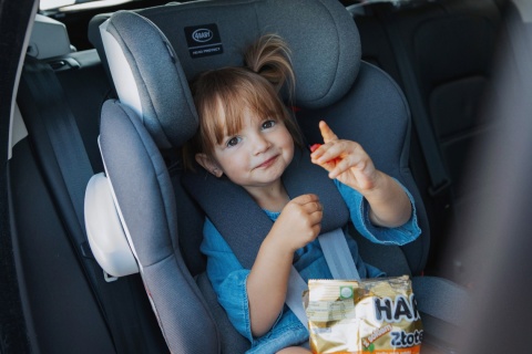 Space-fix fotelik isofix top tether 0-36kg 4baby Siedzisko 360 stopni - TURKUS