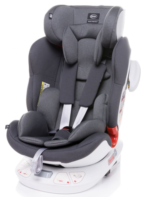 Space-fix fotelik isofix top tether 0-36kg 4baby Siedzisko 360 stopni - TURKUS