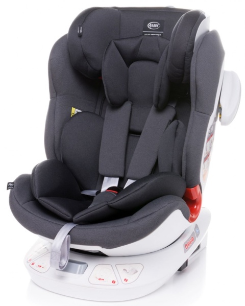 Space-fix fotelik isofix top tether 0-36kg 4baby Siedzisko 360 stopni - TURKUS