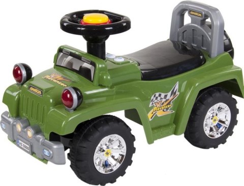 Jeździk Jeep ze światłami - zielony