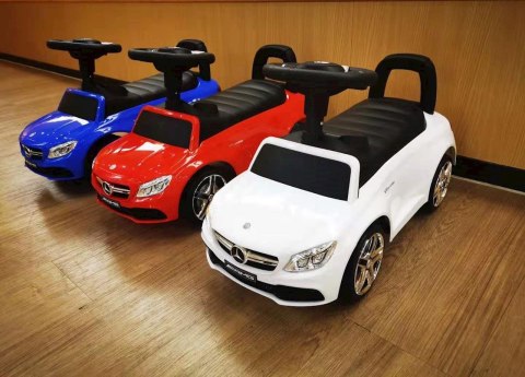 Jeździk dla dziecka, pchacz, chodzik, Mercedes C-Class biały