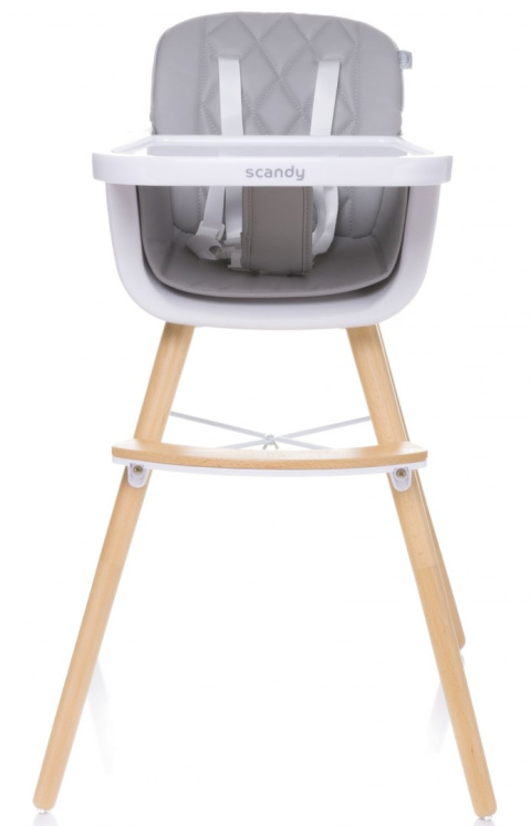 SCANDY 4Baby krzesełko do karmienia - BLACK