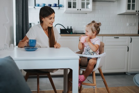 SCANDY 4Baby krzesełko do karmienia - BLACK