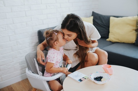 SCANDY 4Baby krzesełko do karmienia - CAMEL