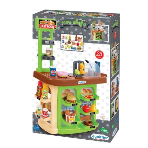 Ecoiffier Restauracja Sklepik z Żywnością 23elem.