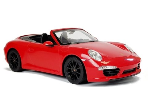 Auto R/C Porsche 911 Carrera S Rastar 1:12 Czerwone na pilota