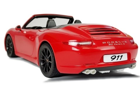 Auto R/C Porsche 911 Carrera S Rastar 1:12 Czerwone na pilota