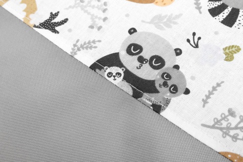 SENSILLO KOSZ NA ZABAWKI MEDIUM 35X47 CM SZOPY SZARE