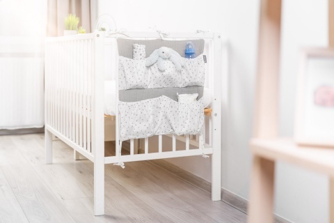 SENSILLO ORGANIZER NA ŁÓŻKO – WAFEL DMUCHAWCE GRAFITOWY