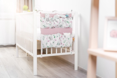 SENSILLO ORGANIZER NA ŁÓŻKO – WAFEL HIPOPOTAMY RÓŻOWY