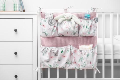 SENSILLO ORGANIZER NA ŁÓŻKO – WAFEL HIPOPOTAMY RÓŻOWY