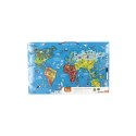 Viga 44508 2w1 Tablica edukacyjna z magnetyczną mapą świata