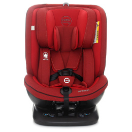 HEVELIUS Coto Baby 0-36kg obrotowy fotelik samochodowy - Red Melange 32