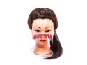 Półprzyłbica maska mini przyłbica dla dzieci róż