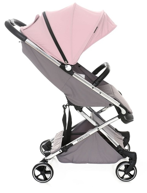 TULIPO Coto Baby lekki wózek spacerowy waga 7,3 kg - 10 Pink