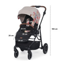 EVOLUTION COCOON 3w1 FREEDOM Kinderkraft wózek wielofunkcyjny z fotelikiem 0-13 kg